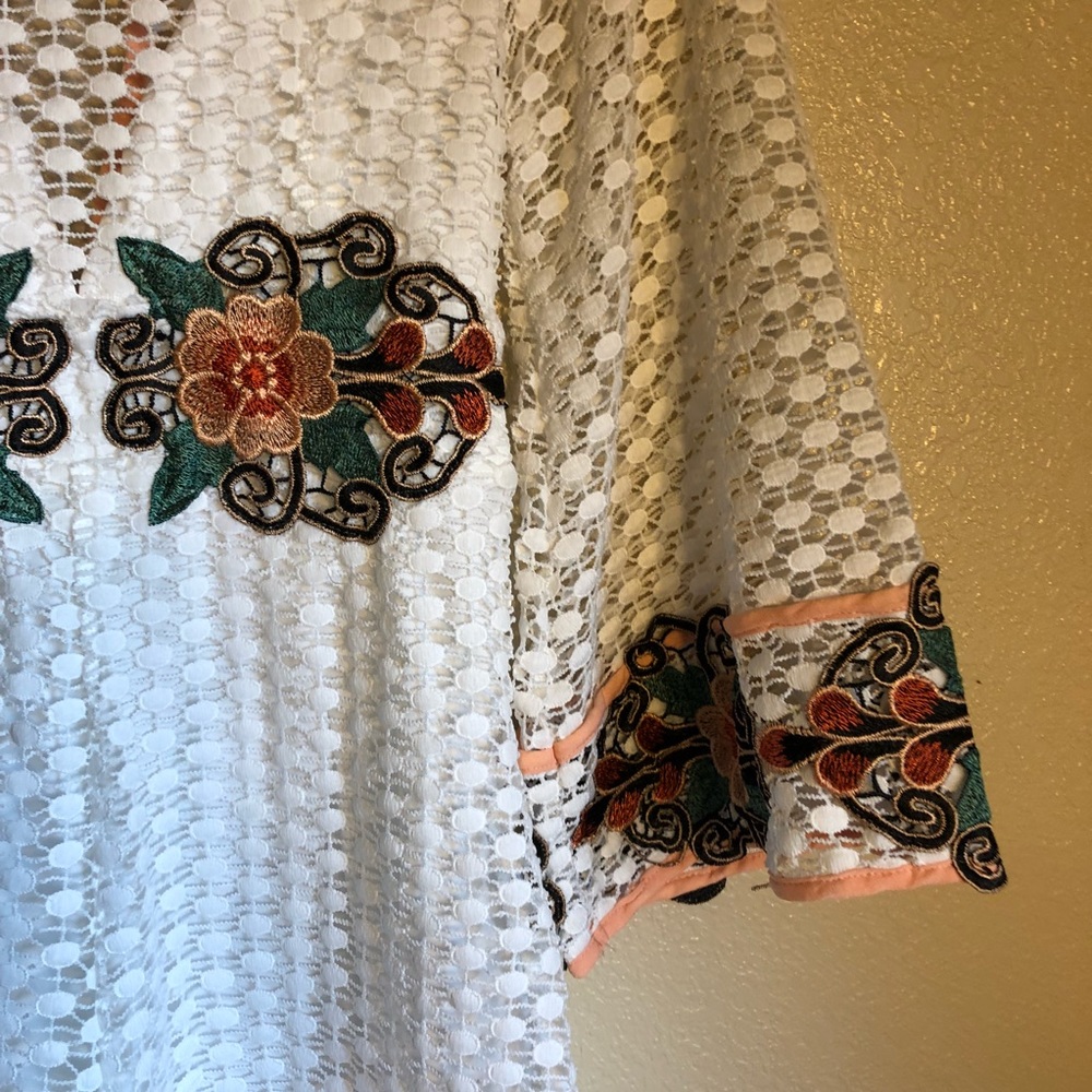 White floral romper! - Picture 6 of 7